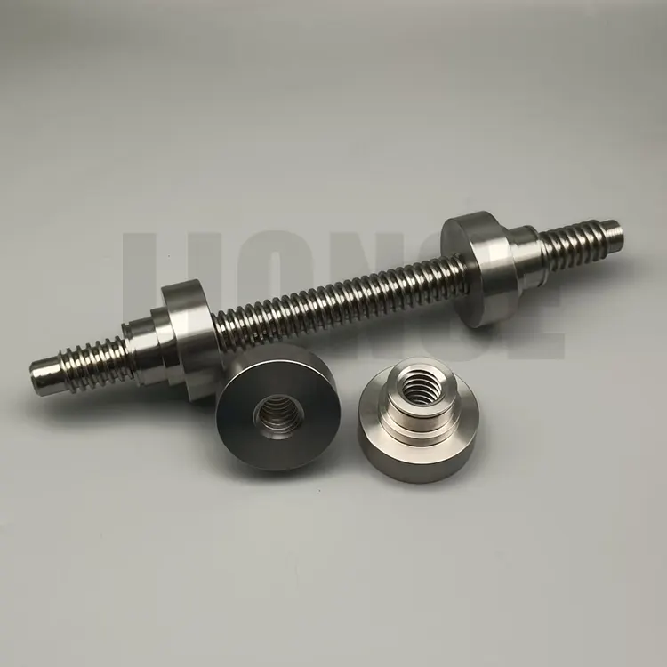Tùy chỉnh độ chính xác cao cnc gia công vít bóng chì lớn