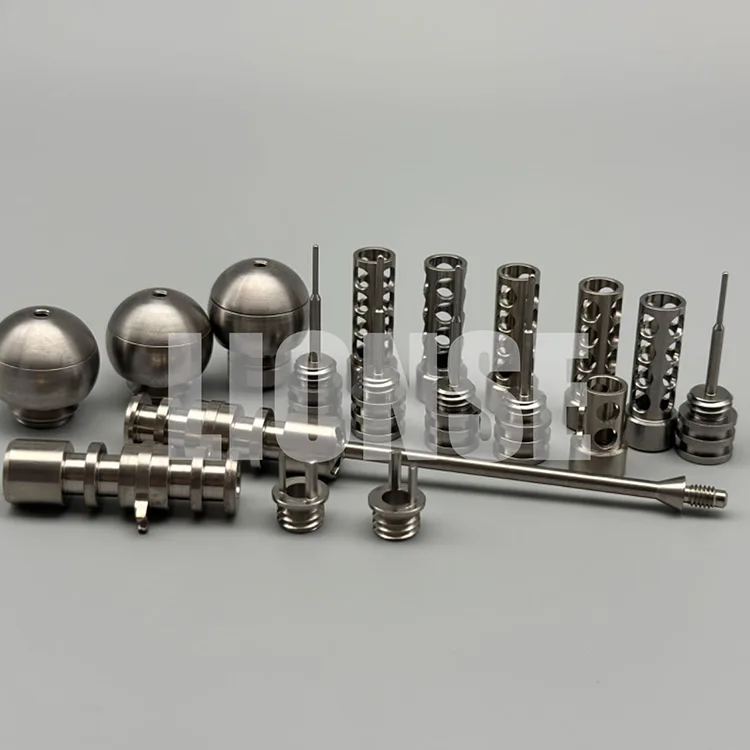 Sản xuất các bộ phận gia công chính xác của CNC Titan